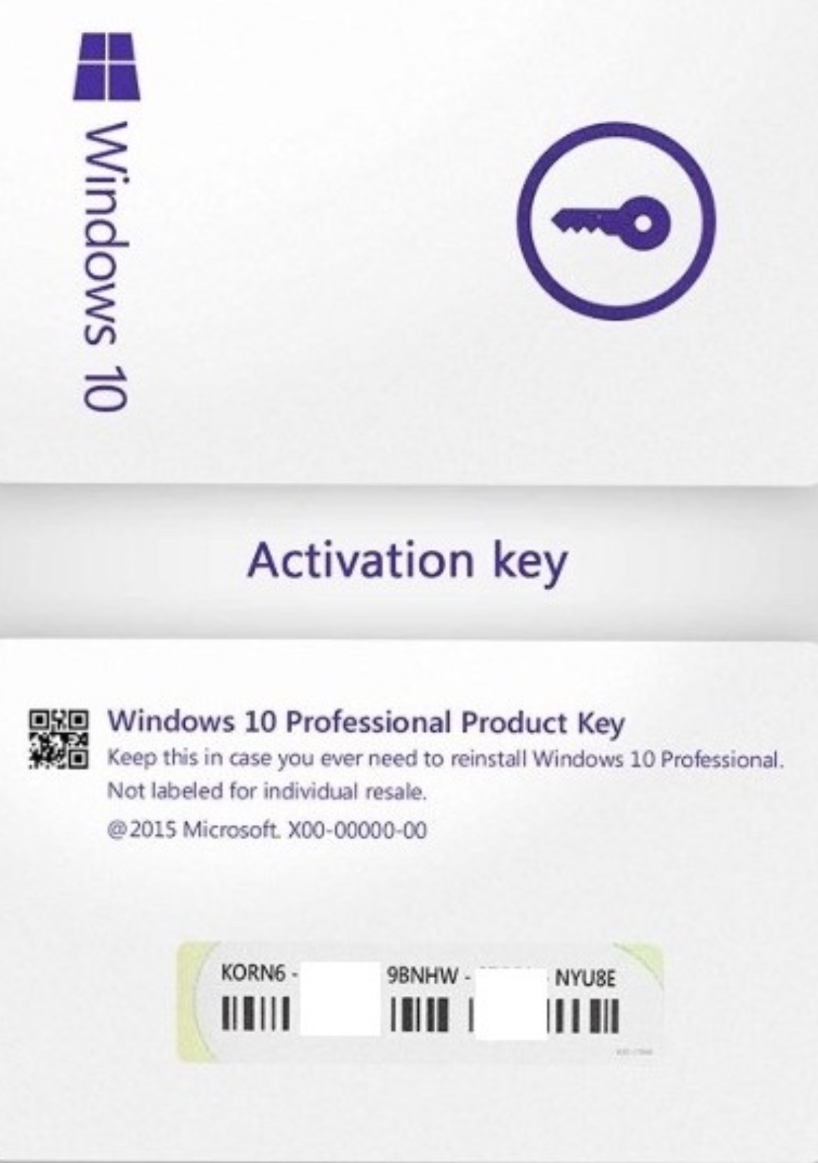Windows 10 Professional – License