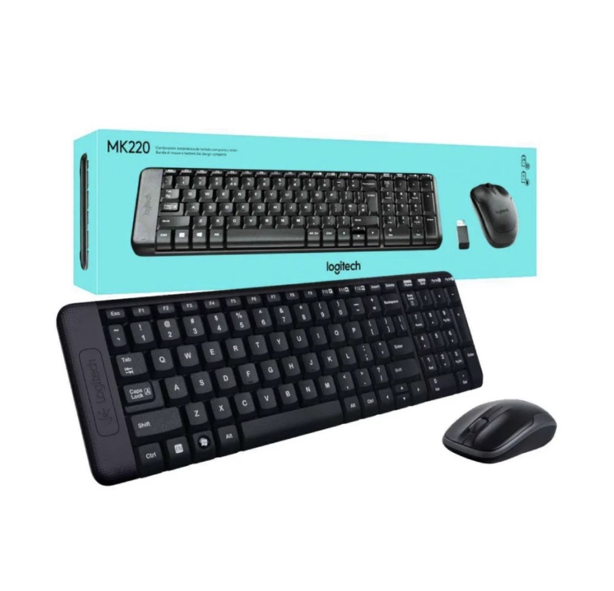 Logitech MK220 Wireless Keyboard and Mouse Combo Logitech